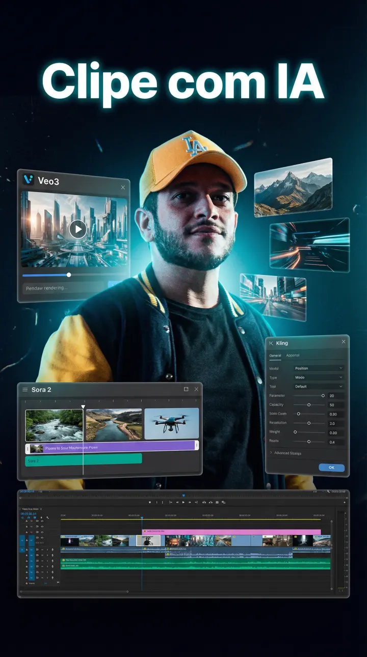 Clipes com IA